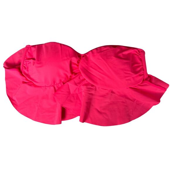 Victoria Secret Strapless Tub Pink Bra Size Medium - Picture 1 of 5